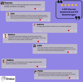 Oralux Ultraschall-reiniger